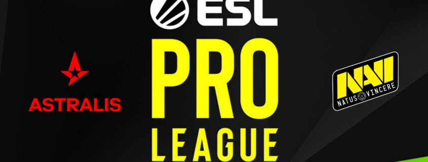 Navi Vs Astralis at the Mid Bracket of ESL Pro League Season 17