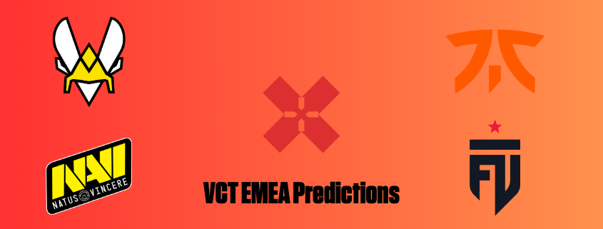 VCT EMEA 2023 Week 5 Final Day Predictions of matches between Fnatic vs FUT Esports & Natus Vincere vs Team Vitality