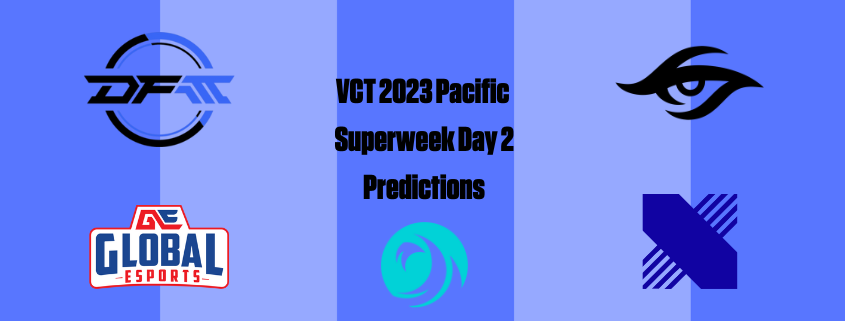 VCT 2023 Pacific League: Superweek Day 2 Predictions