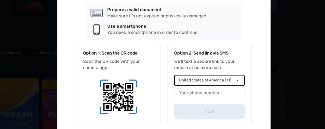 Stake.us QR Code